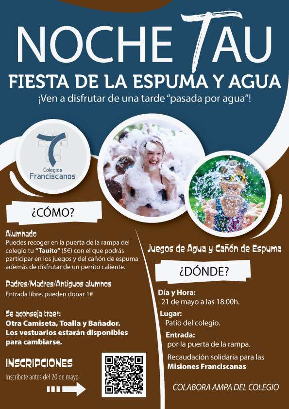 Cartel Noche Tau Mini Olimpiada Deportiva